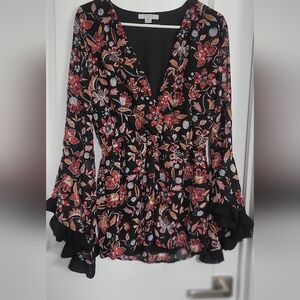 Favlux Top with bell sleeves size Medium